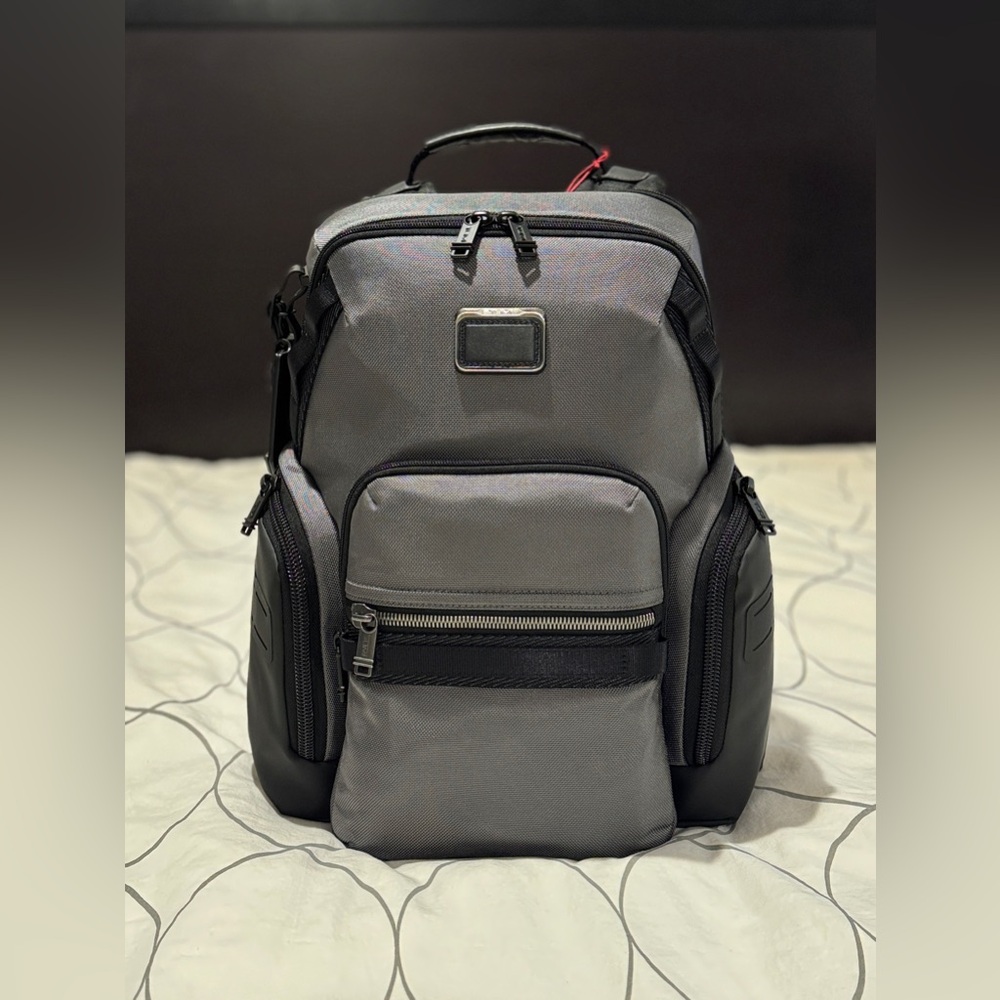 Tumi Alpha Bravo Navigation Backpack, Charcoal